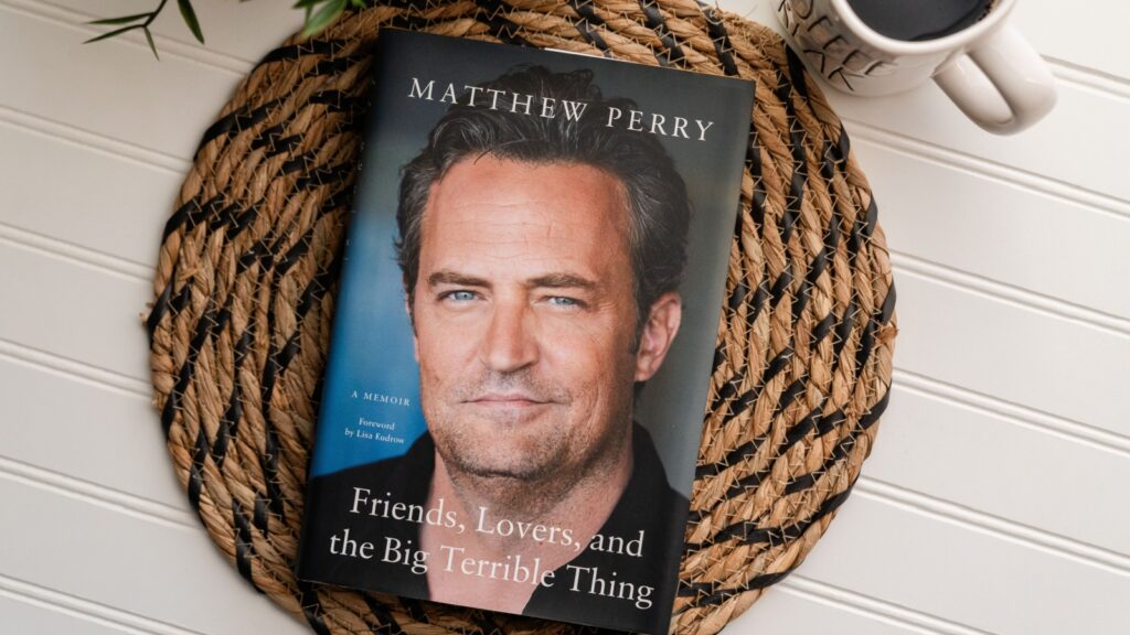 Matthew Perry's book Friends, Lovers, and The Big Terrible Thing ChristinaAiko Photography Shutterstock